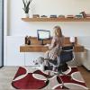 XUEGAIXIA Office Chair Floor Protection Mat, Scratch-Resistant Chair Mat for Hard Floors, 35.4 x 55.1 in view 3