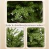 Flocked Artificial Christmas Tree, Realistic, Foldable, 5 ft view 3