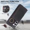 Rosbtib Leather Case for Samsung Galaxy A24 2023 6.5", Black view 3