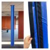 ERRULAN Basketball Pole Padding for Round Metal Poles, Adjustable, Thick All-Weather Impact Cushion, Black, H 7 ft/2.1 m, Dia. 10 in/25.5 cm view 2