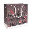 3 Premium Christmas Gift Bags, Ho Ho Christmas, 23 x 18 x 10 cm, Assorted Designs view 3