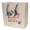 3 Premium Christmas Gift Bags, Ho Ho Christmas, 23 x 18 x 10 cm, Assorted Designs view 4