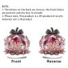 Doiyislem Halloween Table Decorations, 4-Piece 2D Acrylic Ghost Pumpkin Car Decor view 4