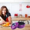 Multipurpose Nonstick Soup Pot with Lid, Fruit-Shaped view 2