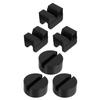 Hohopeti 6-Piece Rubber Jack Pad Adapters for Hydraulic Jacks, Non-Slip Frame Jack Pads with Shock Absorption view 1