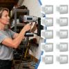 Generic Air Tool Holder, 10-Pack, Space-Saving Organizer view 3