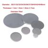 15-Piece 304 Stainless Steel Round Plates, 34 mm Diameter, 1.3 mm Thick view 2
