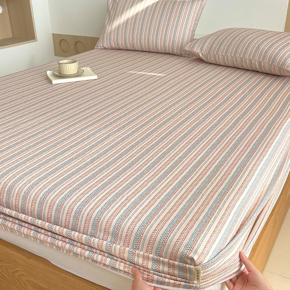 100% Cotton Mattress Protector, King or Queen, 10-Inch Deep Pocket