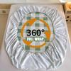 100% Cotton Mattress Protector, King or Queen, 10-Inch Deep Pocket view 3