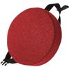 Round Bar Stool Cushion with Ties, Removable Linen Cover and Zipper, 33 x 33 x 8 cm view 1