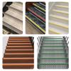 Stair Edge Profile, Self-Adhesive PVC Stair Protector, L-Shaped Step Edge Strip for Decorative Coverings, Indoor and Outdoor Use (Red) view 3