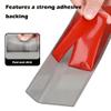 Stair Edge Profile, Self-Adhesive PVC Stair Protector, L-Shaped Step Edge Strip for Decorative Coverings, Indoor and Outdoor Use (Red) view 4