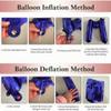 40cm Blue Letter M Film Balloon for Wedding Birthday Party Decoration view 2
