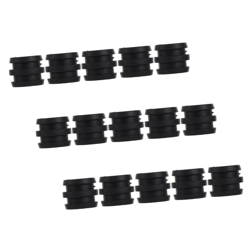 Abaodam Replacement Bearing Rods for Foosball Tables, 15 Pieces, Black