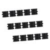 Abaodam Replacement Bearing Rods for Foosball Tables, 15 Pieces, Black view 1