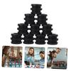 Abaodam Replacement Bearing Rods for Foosball Tables, 15 Pieces, Black view 3
