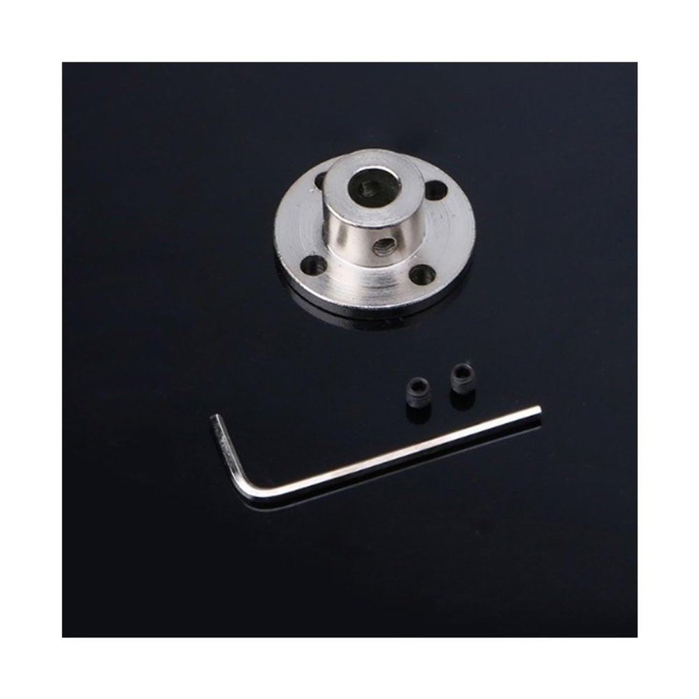GuidNaurys 1-Pc. 4 mm Guide Shaft Coupling, Motor Flange Connector, Rigid Coupling, 10 mm
