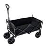 LOKLNEYK Portable Folding Outdoor Utility Wagon, Black view 1