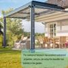 Custom-Size Transparent Tarp with Eyelets, 90 x 320 cm, 400 g/m² view 2