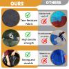Waterproof PE Tarp 400 x 440 cm, 200 g/m², with 5 m Rope view 4