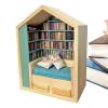 Stress-Relief Mini Corner Bookshelf Decor view 1