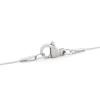 Vintageparts 304 Stainless Steel Snake Chain, Platinum Finish, 0.8 mm Wide, 45 cm Long view 4