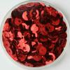 PVC Round Cup Sequins, 4/5/6 mm, 10 g – CRRed, 4 mm view 1