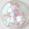PVC Round Cup Sequins, 4/5/6 mm, 10 g – CRRed, 4 mm view 2