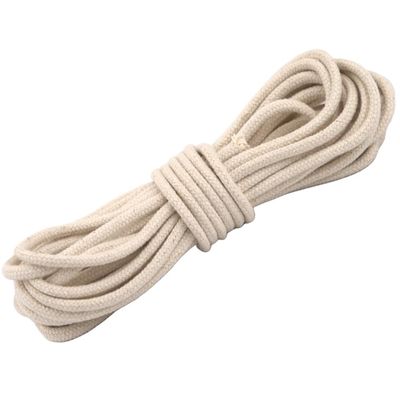 Cotton Rope and Cord 5 mm, 30 m, Natural, for DIY and Macramé