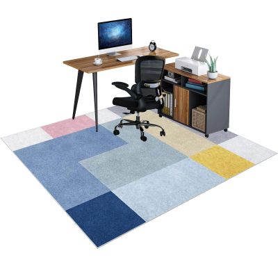 Hard Floor Protector Mat for Office and Gaming Chairs, 120 x 140 cm
