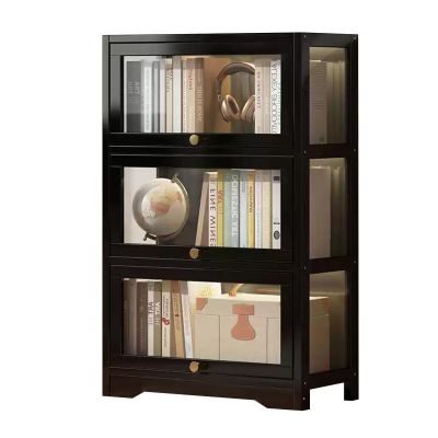 Display Cabinet for Children's Playrooms and Bedrooms, High-Gloss Acrylic, 3 Tiers