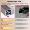 YLLFFLL White Folding Accordion Door, Custom Sizes, Honeycomb Folding Door, Temporary Room Divider (85 x 180 cm) view 3