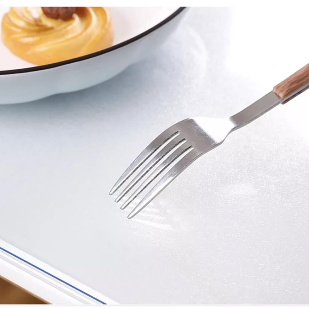 Transparent PVC Table Protector, Matte, 1.2 mm (45 x 120 cm / 18 x 47 in)