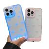 INSDHCCHD LED Glitter Bow Case for iPhone 17/16/15/14/13/12/11 Pro Max, Pink, iPhone 17 view 1