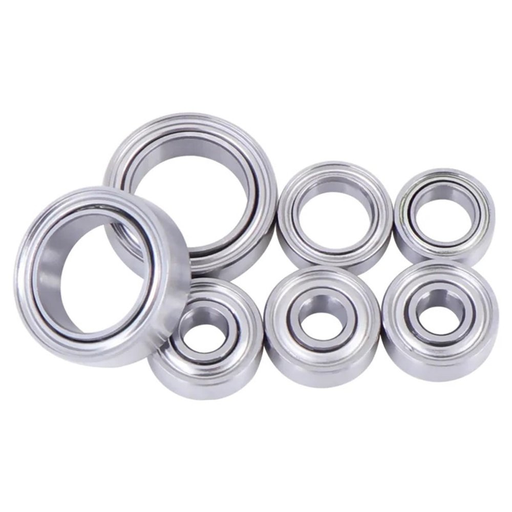 Deep Groove Ball Bearing, 1 Piece, Stainless Steel, S603–S609ZZ, S607-ZZ (7 × 19 × 6 mm)