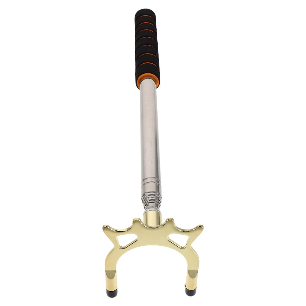 Abaodam Stainless Steel Retractable Cue Bridge for Snooker and Pool