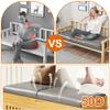 WLXFF Leather Bench Cushion, Washable, Removable, Non-Slip, 150 x 30 x 5 cm view 3