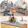 WLXFF Leather Bench Cushion, Washable Removable Non-Slip Bench Pad, FR Outdoor Garden Bench, Patio, No. 3, 200 x 35 x 5 cm view 3