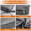 WLXFF Leather Bench Cushion, Washable Removable Non-Slip Bench Pad, FR Outdoor Garden Bench, Patio, No. 3, 200 x 35 x 5 cm view 4