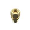 DN15 1/2" Male Fitting for 16/20 mm ID/OD PEX-AL-PEX Pipe, Brass Coupling Connector view 1
