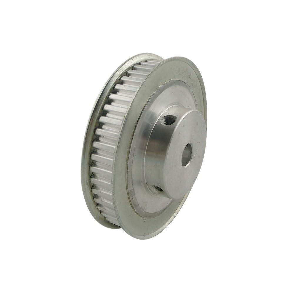 XLANDALYUEFA Timing Pulley, 1 Pc, 48 Teeth, 8/10/12 mm Bore, 5.08 mm Pitch, 11 mm Belt Width, Aluminum Alloy (15 mm)