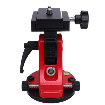 RhineCart Basics Latitude Adjustment Base for Equatorial Mounts, Aluminum Alloy, Red