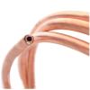 Soft Coiled Copper Tube, T2 Heat Exchanger Tube for Air Conditioning and Refrigeration, 212.7 mm OD (6.35 mm OD x 0.7 mm T, 1 m) view 1