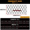 JHIAADEY 304 Stainless Steel Cable Mesh Safety Net, 6 × 3 m view 2