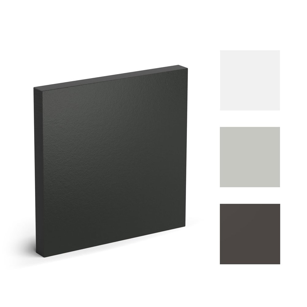Black HPL Panel, 60 x 50 cm, 10 mm Thick