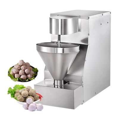 Wasd3Pods Commercial 750 W Meatball Machine, 200–230 Pieces/Min., with 18/20/22/25/30 mm Molds