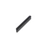 Aluminum Alloy Oxidized Black-Gold Extended Modern Simple Handle for Cabinet Doors, Drawers, and Furniture Hardware (8006 192 Matte Black) view 1