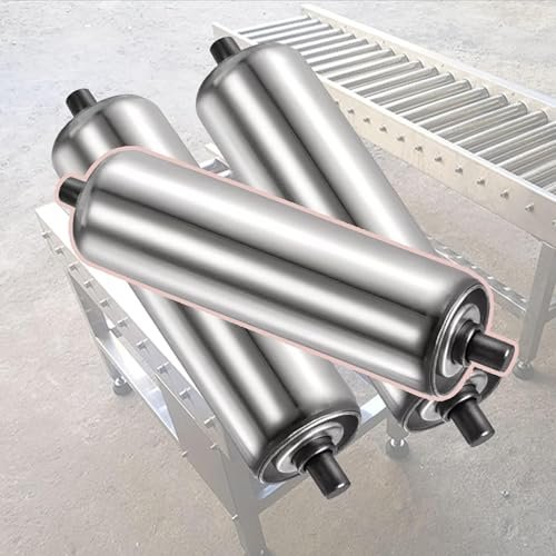 Stainless Steel Conveyor Rollers, 60 mm Diameter, 200 mm Length