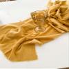 LIUXIN 1-Piece Retro Fringed Cotton Gauze Table Runner view 2