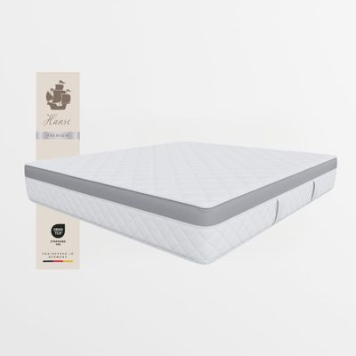 Hanse Premium 1000+ Mattress, 100 x 200 cm, Firmness H3, 28 cm Thick
